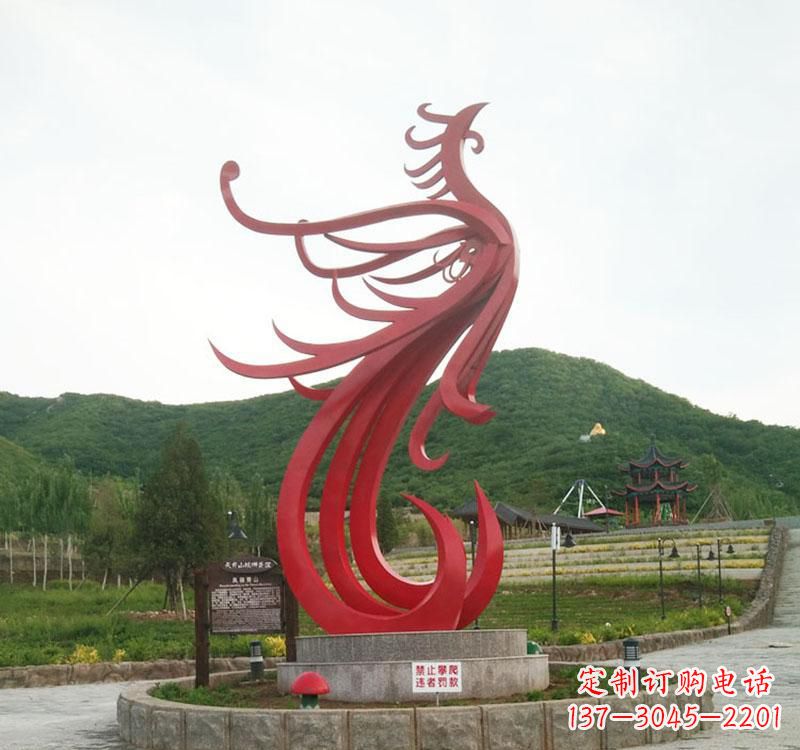 湖北不锈钢凤凰展现古老文明的传承