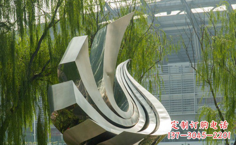 湖北不锈钢鸽子雕塑