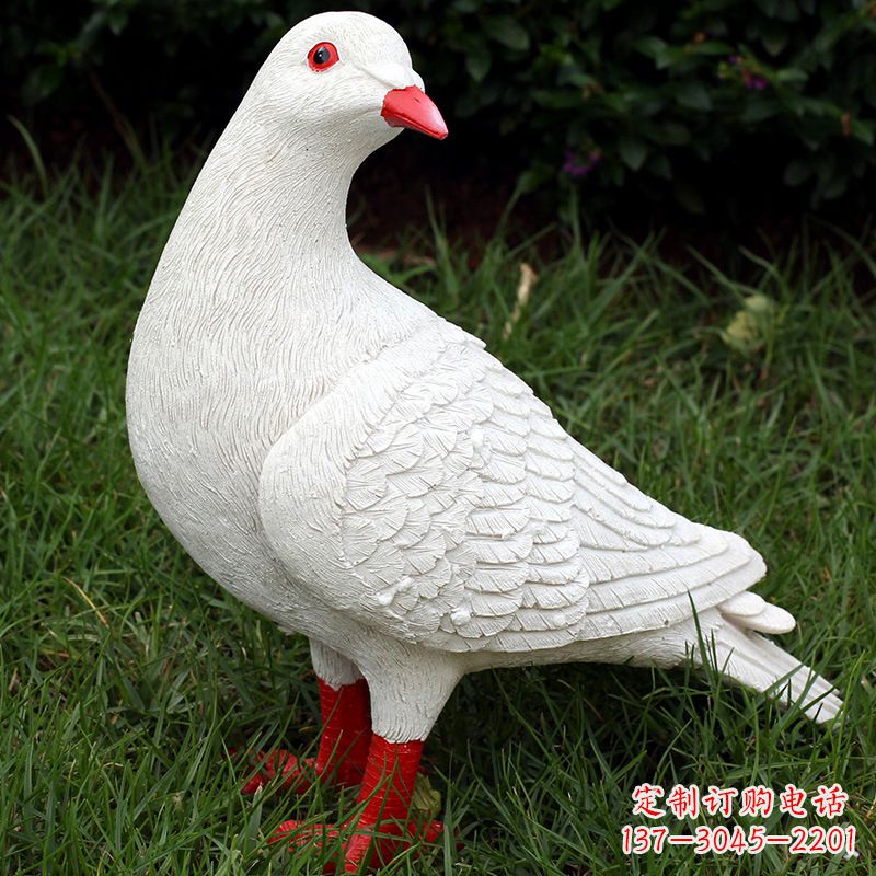 湖北不锈钢鸽子雕塑
