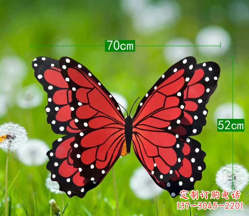 湖北精美不锈钢蝴蝶雕塑