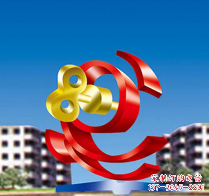 湖北不锈钢飘带雕塑给公园景观带来独特美感