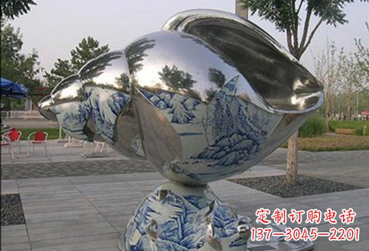 湖北不锈钢海螺雕塑艺术的精美结晶