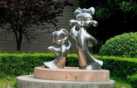 湖北不锈钢古代儿童雕塑让每个孩子都有一个家