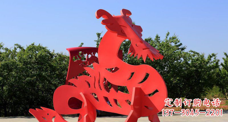 湖北不锈钢貔貅雕塑为广场增添美感