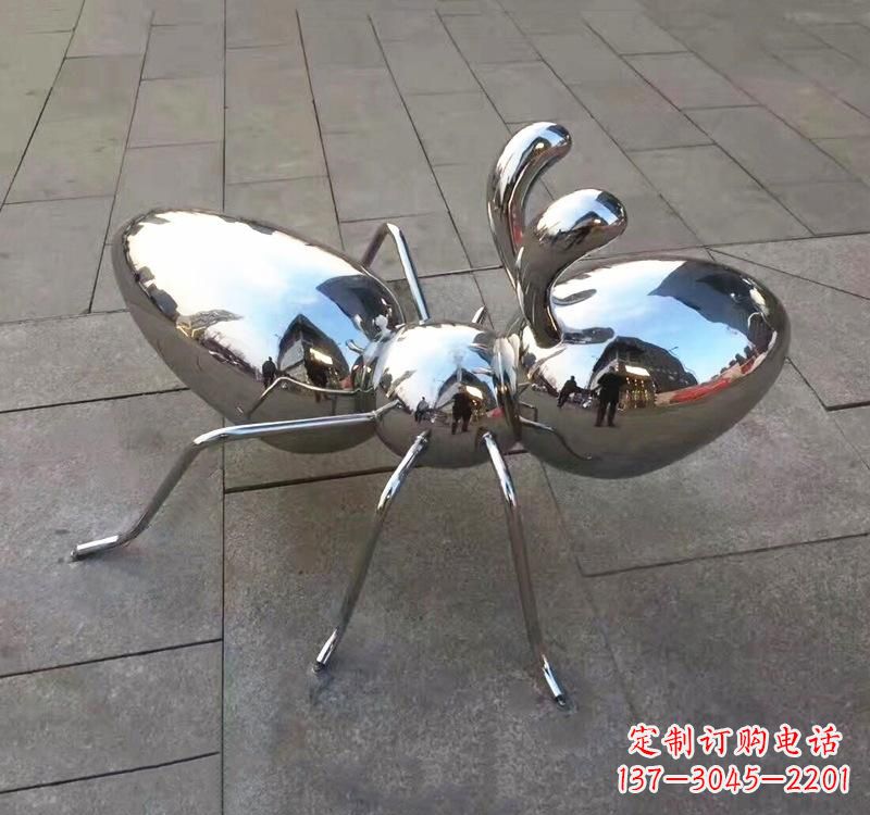 湖北不锈钢广场蚂蚁雕塑