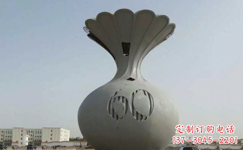 湖北不锈钢花篮雕塑精美绝伦