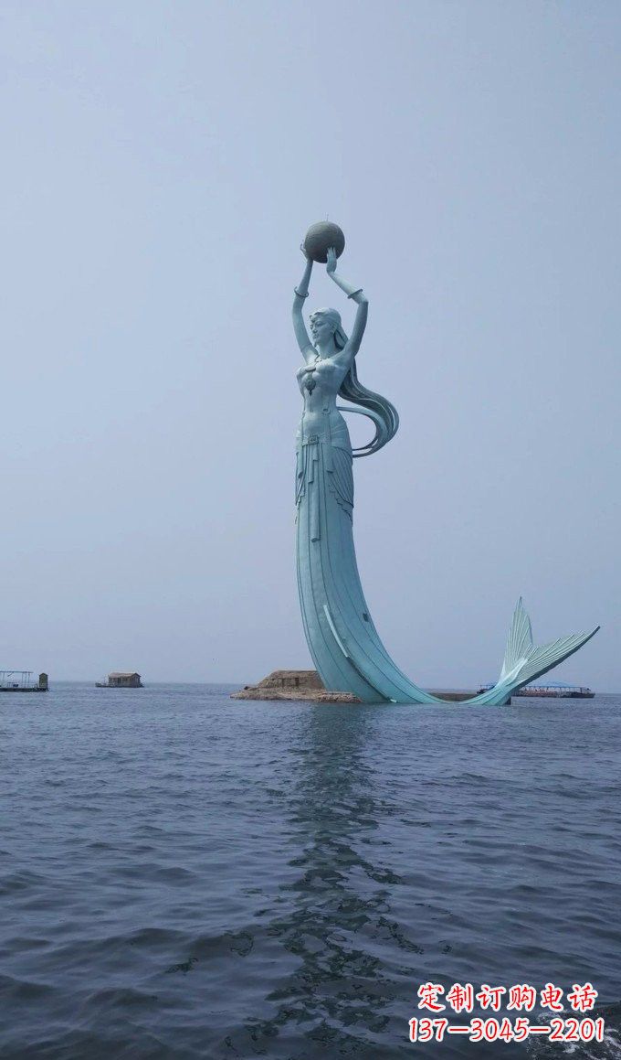 湖北美人鱼雕塑——浪漫之旅的起点