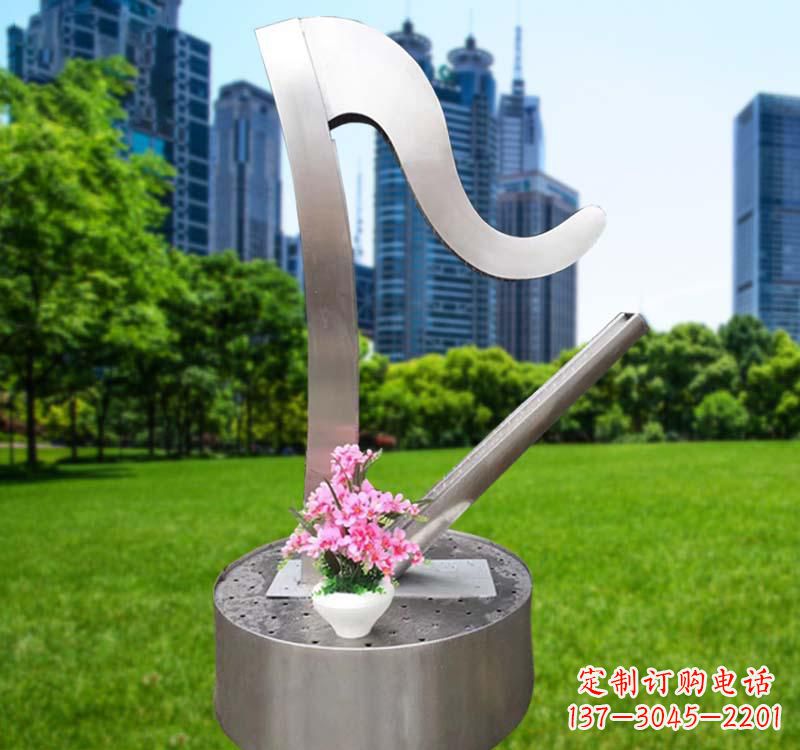湖北不锈钢竖琴雕塑艺术的精髓