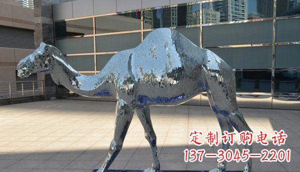 湖北不锈钢骆驼雕塑一种充满浪漫情怀的艺术品
