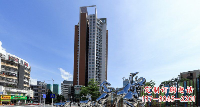 湖北不锈钢大象雕塑集美观与功能于一体