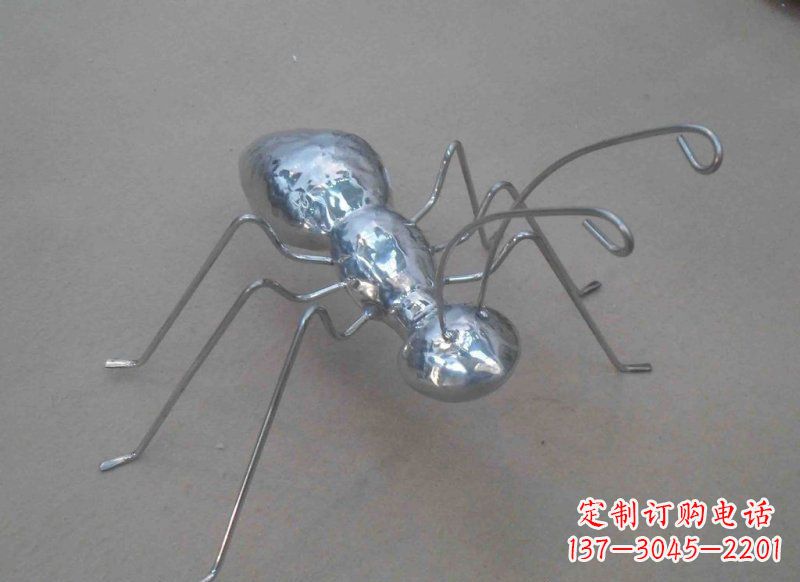 湖北不锈钢蚂蚁公园动物雕塑一种具有艺术价值的蚂蚁雕塑