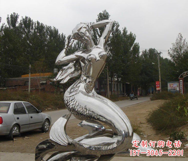 湖北海豚雕塑——精美的艺术品