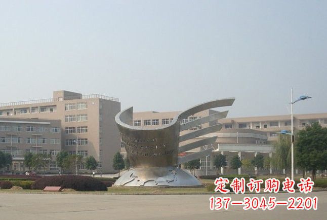 湖北精美不锈钢地球雕塑