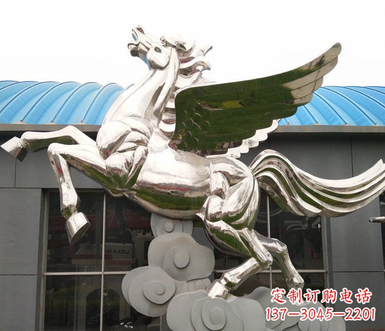 湖北不锈钢踏云飞马——给城市带来动感与灵气