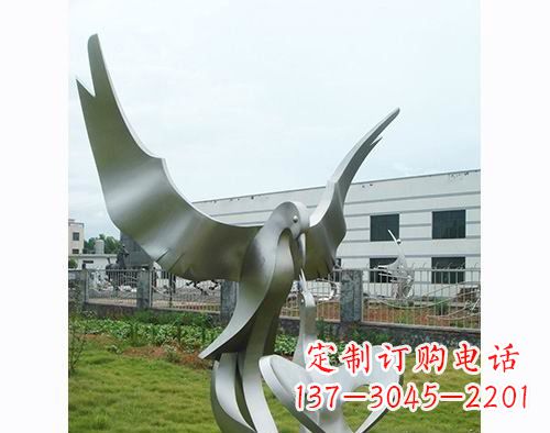 湖北面世的不锈钢动物雕塑