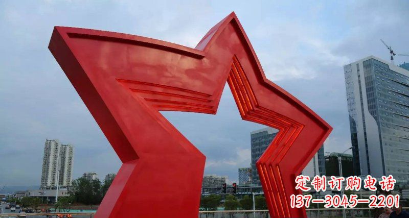 湖北不锈钢拱门雕塑——表达浓浓城市情怀