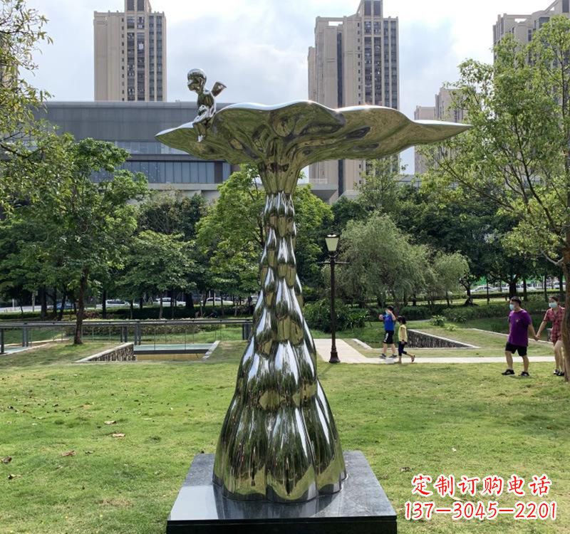 湖北不锈钢现代水滴雕塑美轮美奂的艺术精品