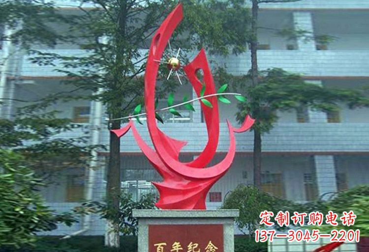 湖北精美不锈钢凤凰雕塑