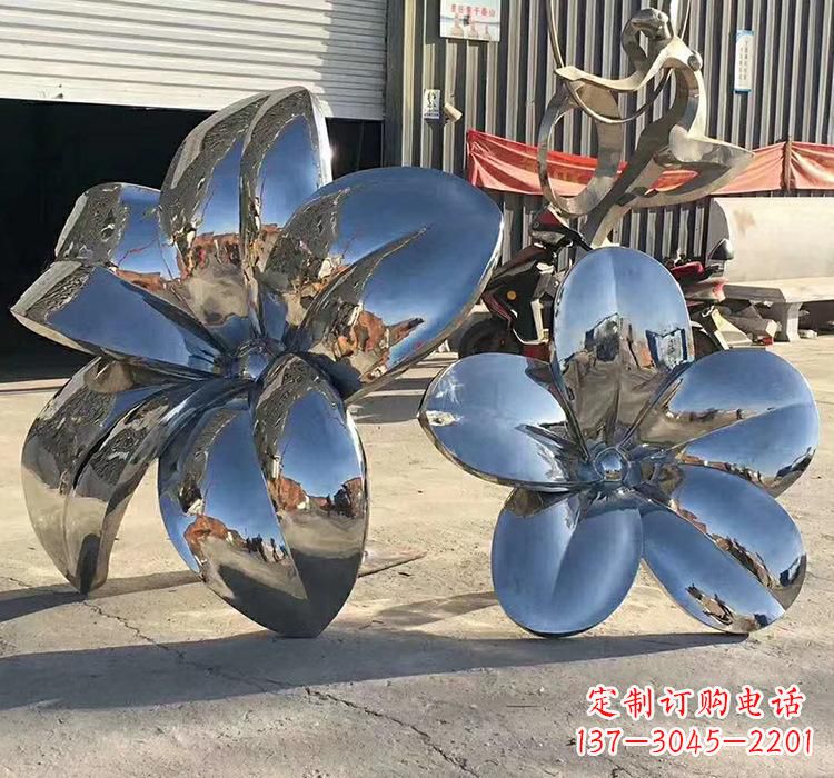 湖北不锈钢荷花雕塑美丽又耐用