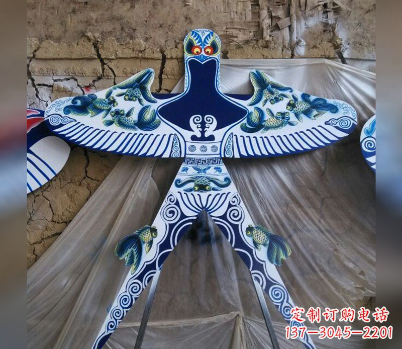 湖北不锈钢蜘蛛侠风筝雕塑的象征