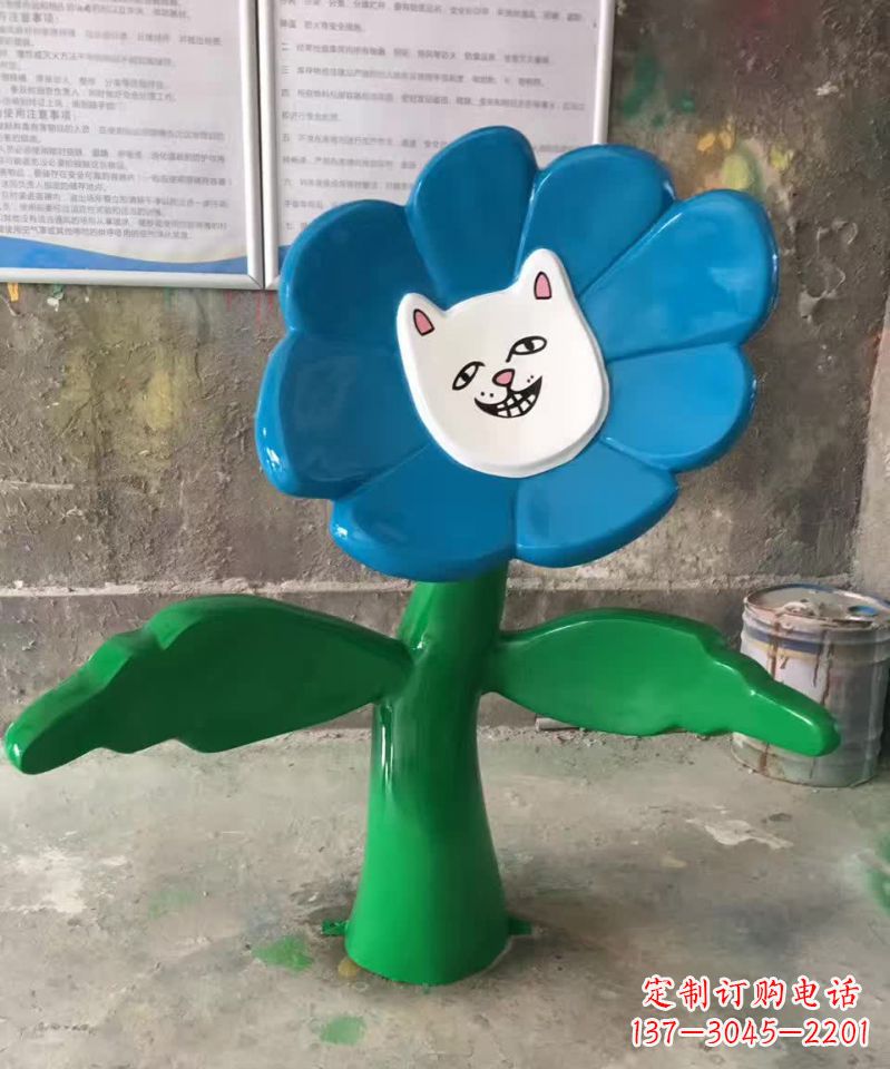 湖北不锈钢装饰太阳花雕塑—给城市添彩