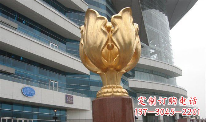 湖北不锈钢紫荆花之美