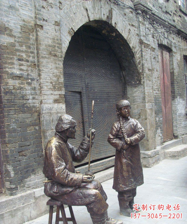 湖北二胡铜雕艺术形式的精髓