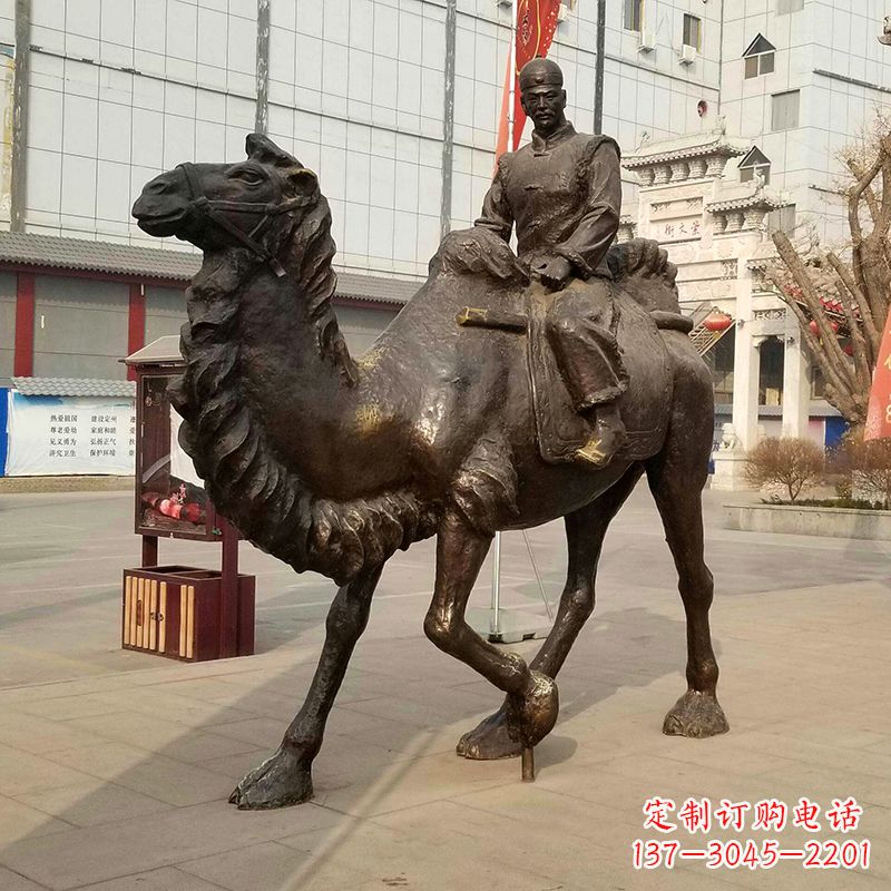 湖北骆驼雕塑茶马古道上的精美艺术品