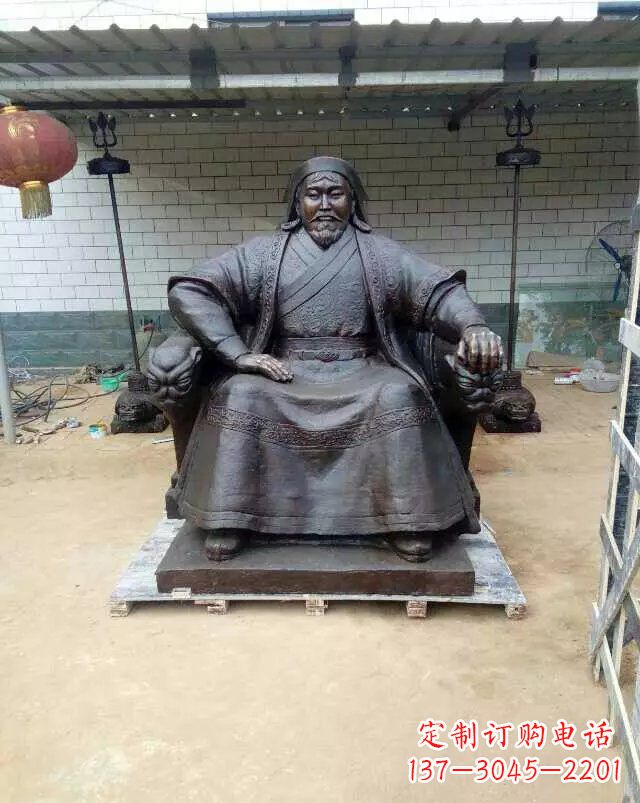 湖北成吉思汗永垂不朽的英雄