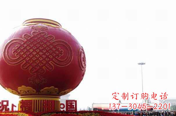 湖北不锈钢灯笼雕塑——美丽城市的艺术装饰