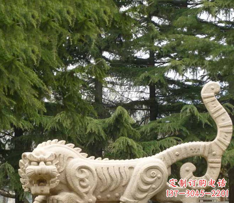 湖北传神的老虎雕塑