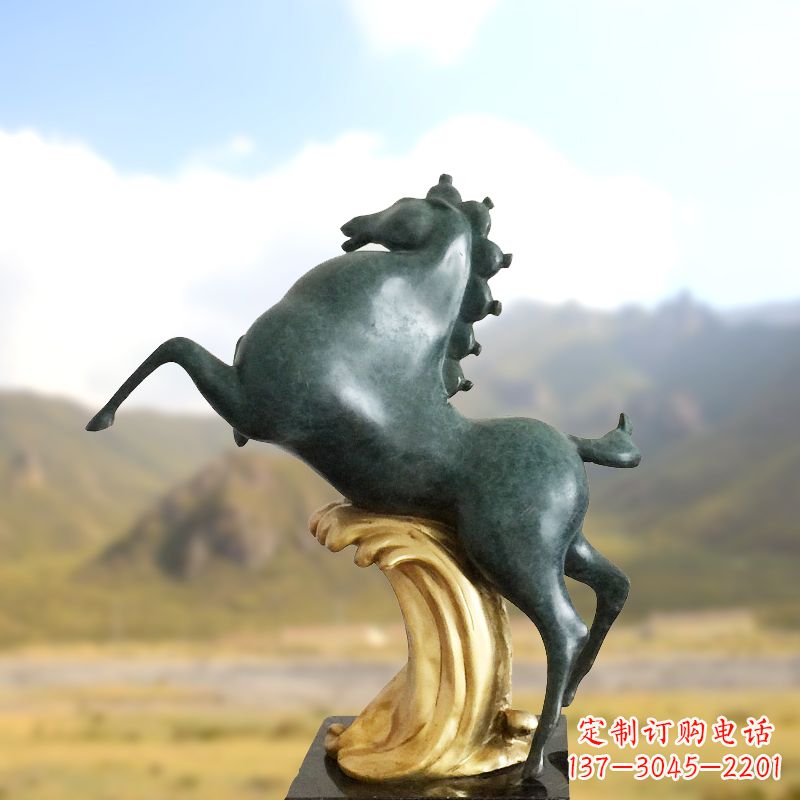湖北马雕塑传承中国古代文化精髓