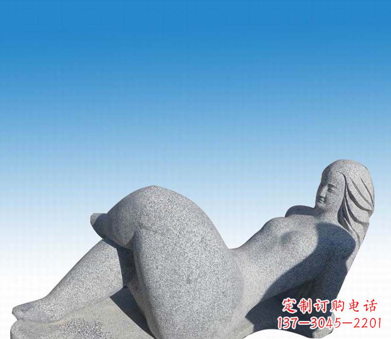 湖北抽象胖女孩石雕