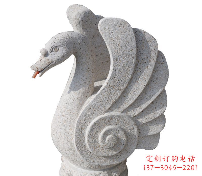 湖北天鹅雕塑——美丽与灵气共舞