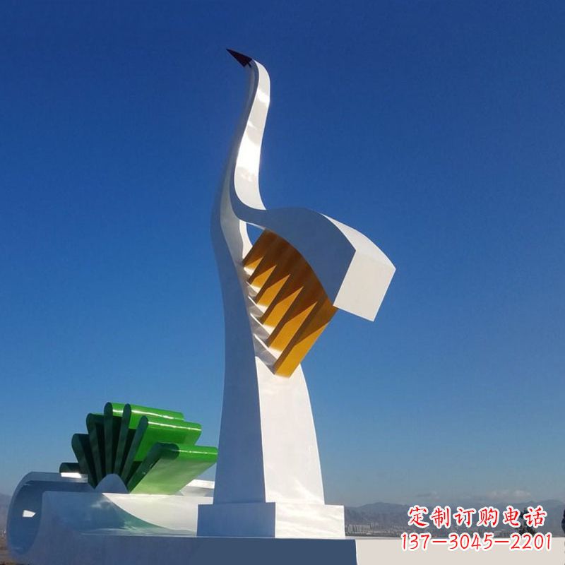 湖北仙鹤雕塑——一种充满传统文化的艺术品
