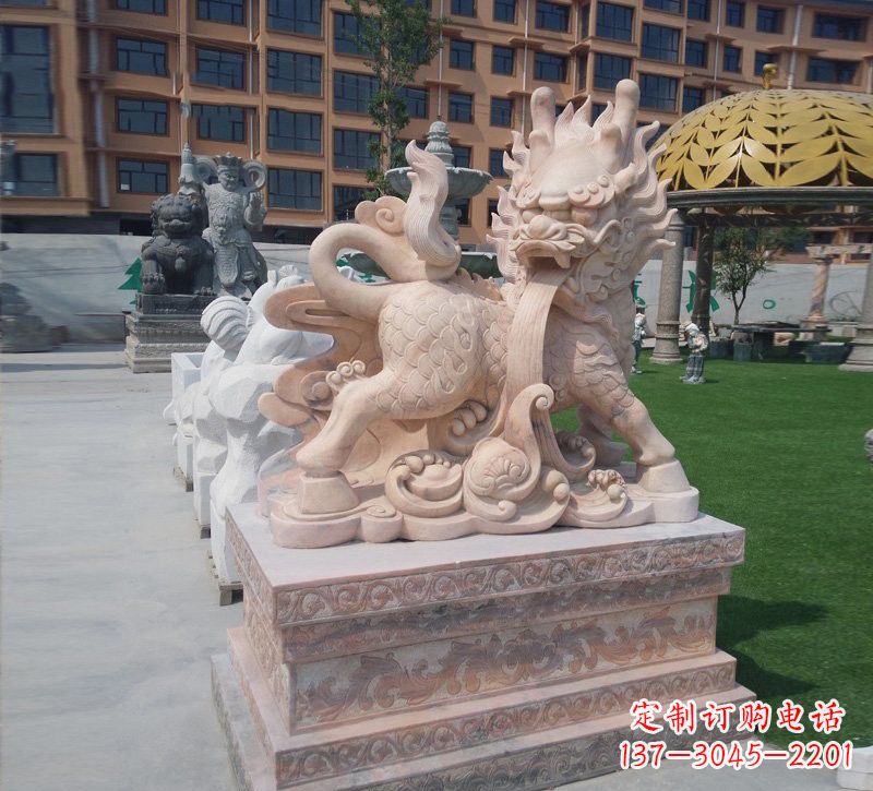 湖北传统石雕麒麟独特的艺术精神