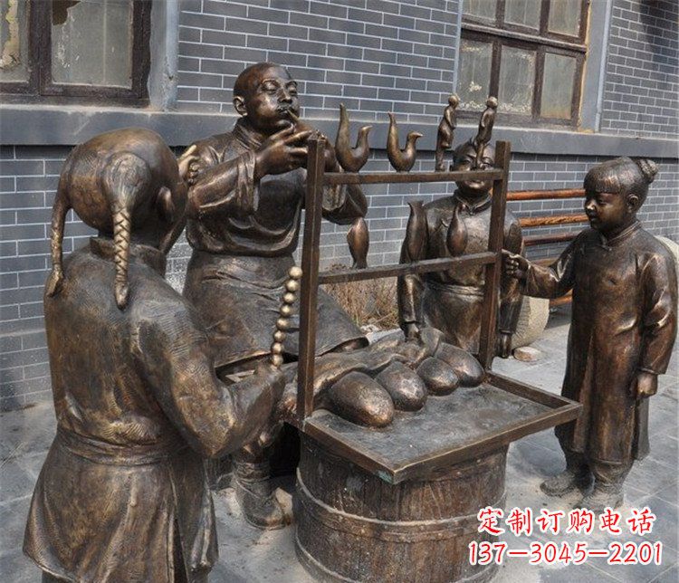 湖北糖人雕塑——街边温馨的小情调