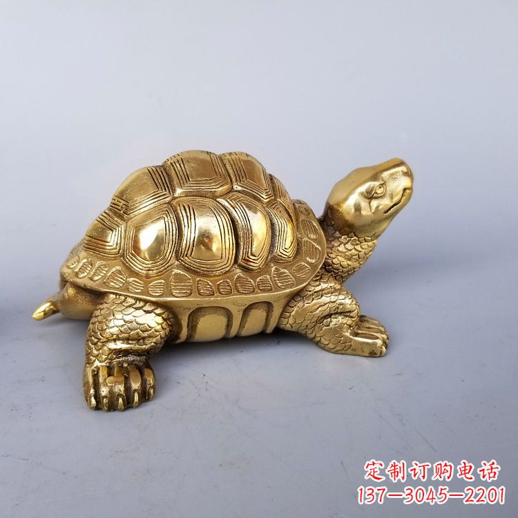湖北纯铜乌龟铸铜雕塑