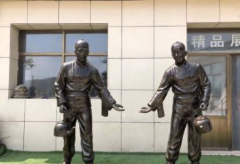 湖北店小二雕塑——记茶馆民俗