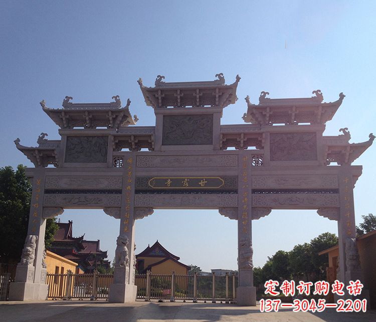 湖北牌坊雕塑——传承民间艺术的精髓