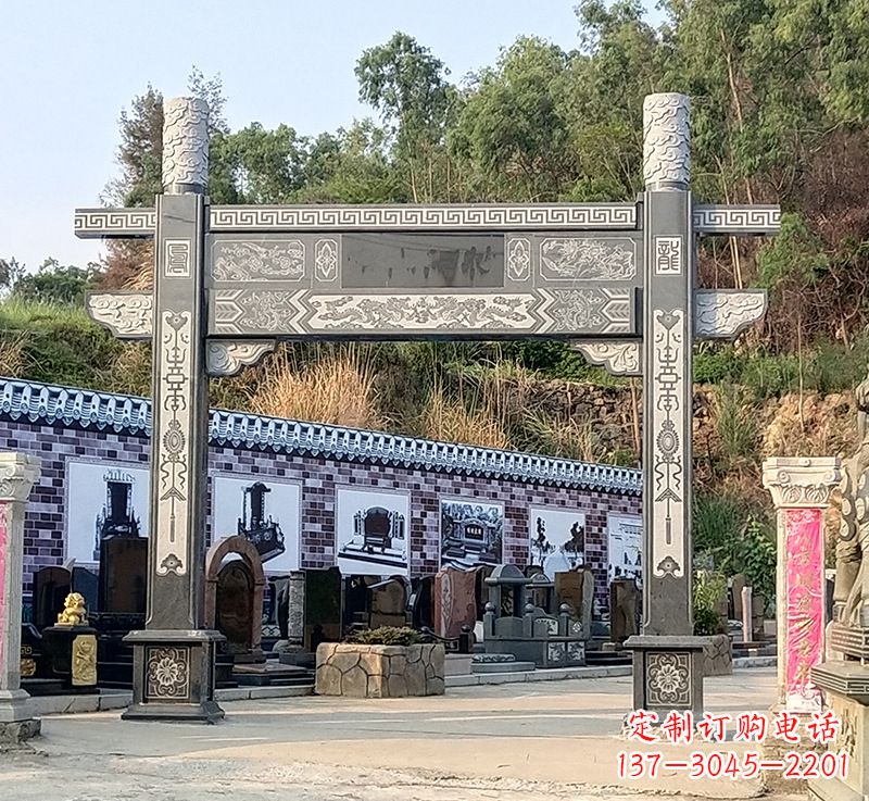 湖北古村牌坊雕塑精湛技艺的经典之作