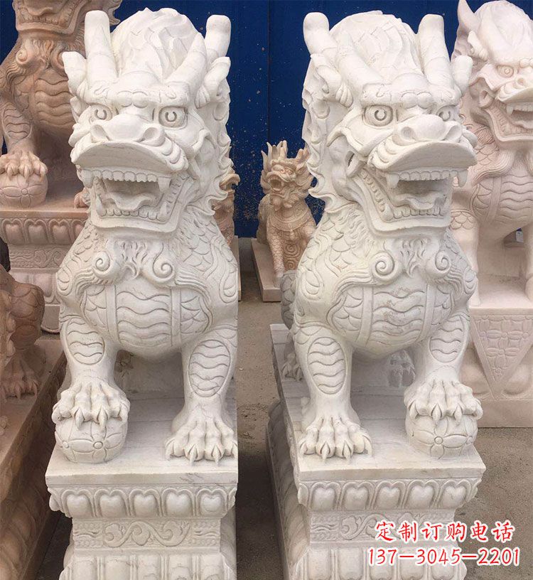 湖北大理石麒麟——古典精美的雕塑艺术