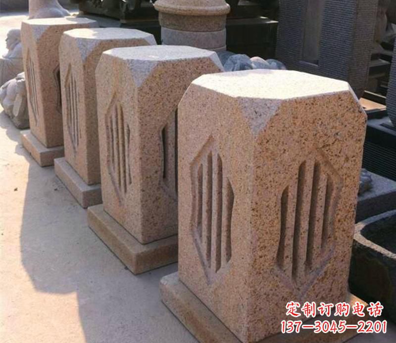 湖北精美的大理石灯雕塑