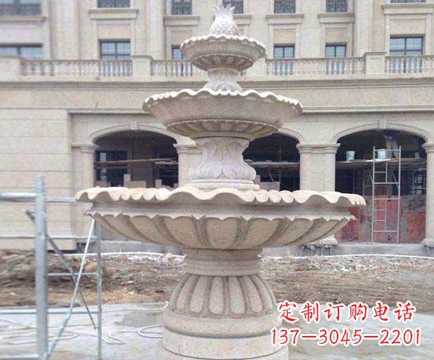 湖北大理石喷泉雕塑