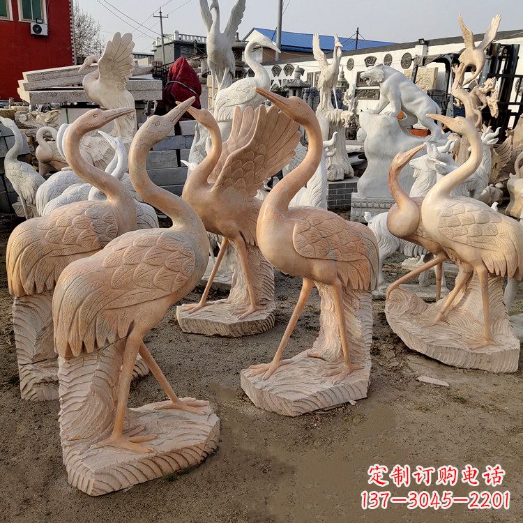 湖北仙鹤雕塑艺术的经典之作
