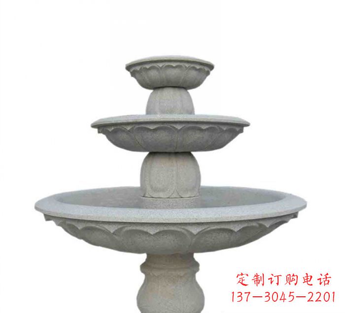 湖北大理石多层喷泉石雕——精美而充满灵性的艺术杰作
