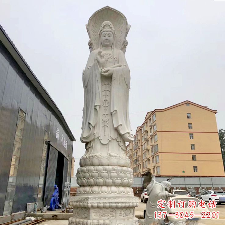 湖北大理石观音雕像的魅力