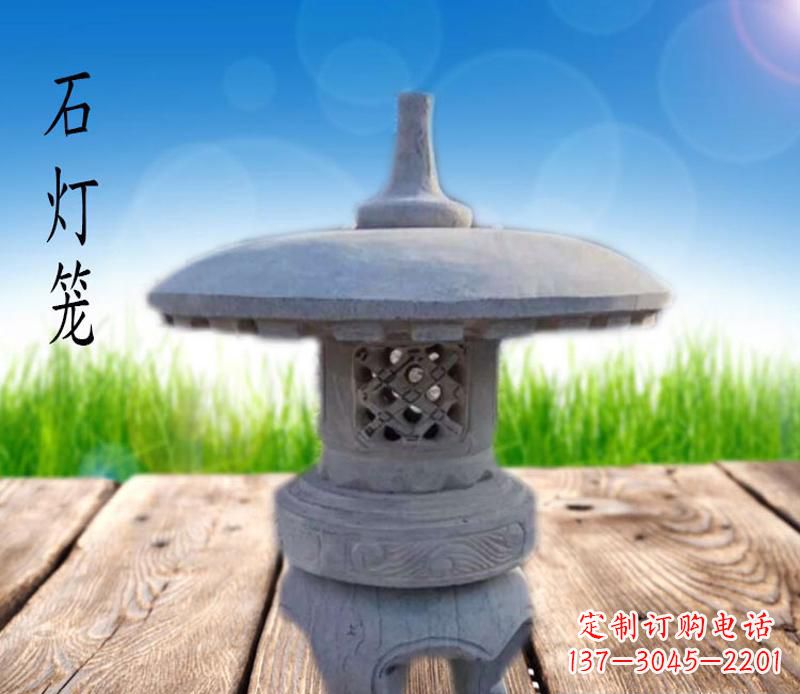 湖北大理石灯笼雕塑