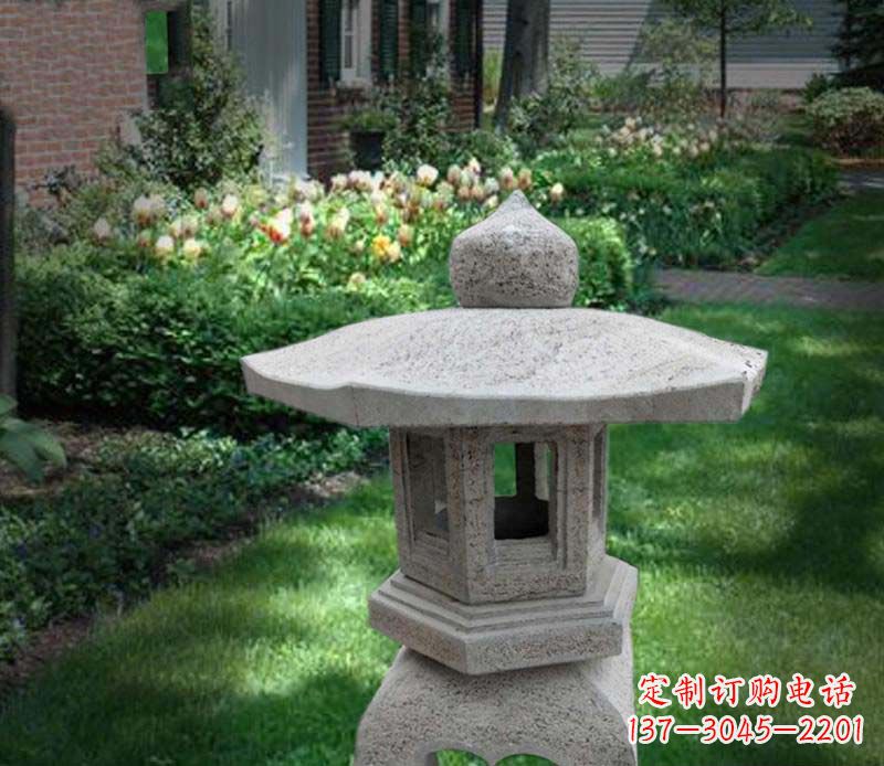 湖北大理石宫灯雕塑