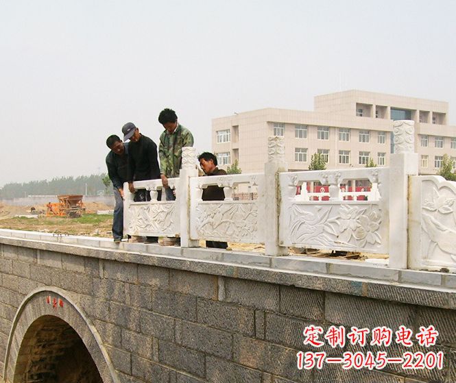 湖北大理石拱桥石雕栏板